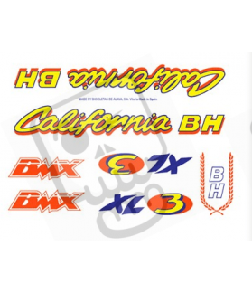 ADESIVI BH CLASSIC CALIFORNIA BMX XL3 (Prodotto compatibile)