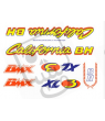 AUTOCOLLANT BH CLASSIC CALIFORNIA BMX XL3