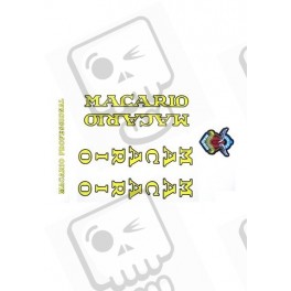 STICKERS MACARIO PROFESIONAL