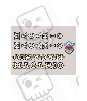 AUFKLEBER MACARIO GOLD (Kompatibles Produkt)