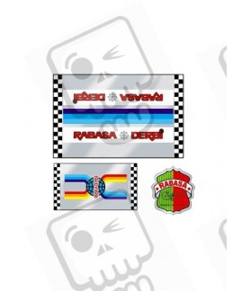 STICKERS RABASA DERBI KIDS