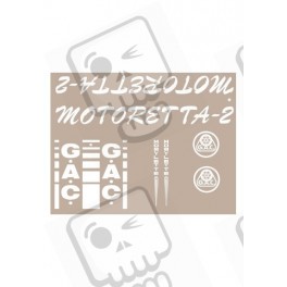 STICKERS RABASA GAC MOTORETTA