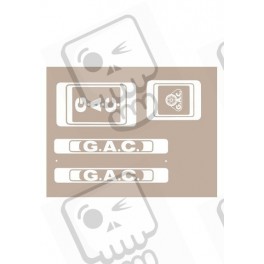 STICKERS CLASSIC GAC