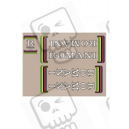 STICKERS DECALS ROMANI