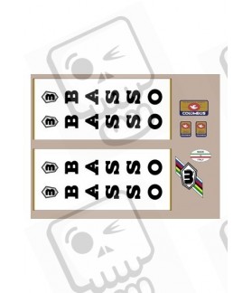 STICKERS DECALS BASSO