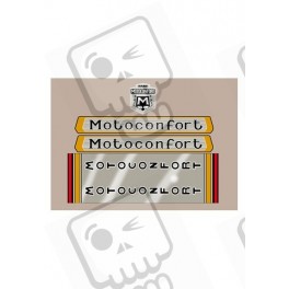AUFKLEBER CLASSIC MOTOCONFORT