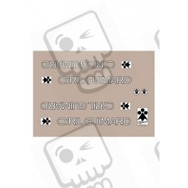 STICKERS DECALS CYRIL GUIMARD