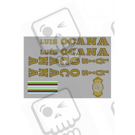 ADHESIVOS VINTAGE LUIS OCAÑA GOLD