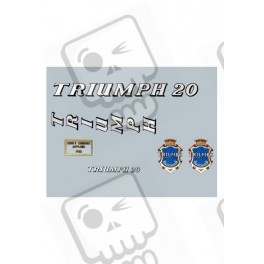 ADHESIVOS VINTAGE TRIUMPH
