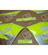 Adhesivo kit YAMAHA YZF-R6 Year 2003-2005 NEON YELLOW