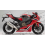STICKERS HONDA CBR 1000RR 2017 RED-BLACK-WHITE (Produto compatível)