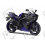 DECALS KIT YAMAHA R1 YEAR 2014 VERSION BLACK BLUE (Compatible Product)