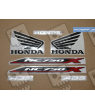 STICKER HONDA NC750X AÑO 2017 NEGRO