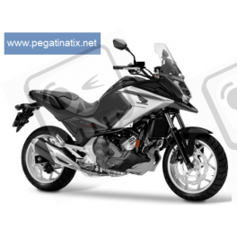 STICKER HONDA NC750X AÑO 2017 NEGRO