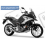 STICKER HONDA NC750X AÑO 2017 NEGRO (Producto compatible)