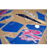 Aufkleber Suzuki GSX-R1100 1992 - WHITE BLUE