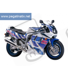 Aufkleber Suzuki GSX-R1100 1992 - WHITE BLUE