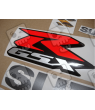 Adhesivo sticker SUZUKI GSXR 750 AÑO 2016 NEGRO