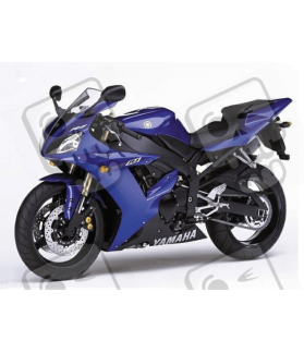 Decals YAMAHA YZF R1 2002 BLUE- BLACK