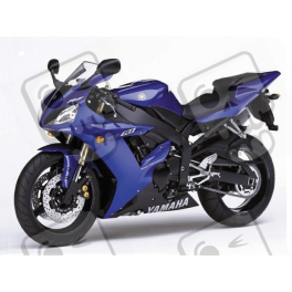 Decals YAMAHA YZF R1 2002 BLUE- BLACK