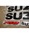 Suzuki GSX-R 750 2014 BLUE WHITE