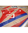 Stickers decals Yamaha FZR 1000 AÑO1990 WHITE RED BLUE
