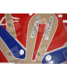 Stickers decals Yamaha FZR 1000 AÑO1990 WHITE RED BLUE