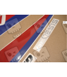 Stickers decals Yamaha FZR 1000 AÑO1990 WHITE RED BLUE