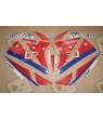 Stickers decals Yamaha FZR 1000 AÑO1990 WHITE RED BLUE