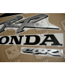 Honda CBR 954RR 2003 - BLACK RED VERSION DECALS