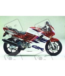 Honda CBR 600 F2 YEAR 1992 RED PURPLE WHITE (Compatible Product)