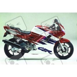 Honda CBR 600 F2 YEAR 1992 RED PURPLE WHITE