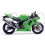 AUTOCOLLANT KAWASAKI ZX-6RR YEAR 2004 GREEN (Produit compatible)