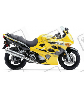 Autocollant Suzuki KATANA GSX F600 YEAR 2003 YELLOW (Produit compatible)