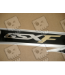 Aufkleber Suzuki KATANA GSX F600 YEAR 2002 BLUE BLACK