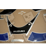 Autocollant Suzuki KATANA GSX F600 YEAR 2002 BLUE BLACK