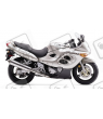 Adhesivo Suzuki KATANA GSX F750 YEAR 2001 SILVER VERSION US