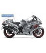 Autocollant SUZUKI HAYABUSA 2019 GREY