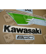 STICKER SET KAWASAKI ZX-6R AÑO 2012 GREEN