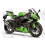 STICKER SET KAWASAKI ZX-6R AÑO 2012 GREEN (Producto compatible)
