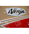 STICKER SET KAWASAKI ZX-6R AÑO 2012 RED