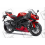 STICKER SET KAWASAKI ZX-6R AÑO 2012 RED (Producto compatible)
