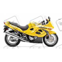 Autocollant Suzuki KATANA GSX F600 YELLOW YEAR 2001 VERSION USA