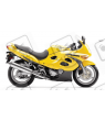 Autocollant Suzuki KATANA GSX F600 YELLOW YEAR 2001 VERSION USA