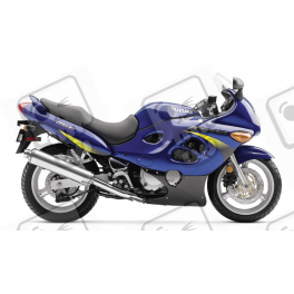 Adhesivo SUZUKI KATANA GSX F600 BLUE YEAR 2002 VERSION USA