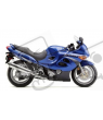 Adesivi Suzuki KATANA GSX F600 BLUE YEAR 2000 VERSION USA