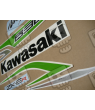 STICKER SET KAWASAKI ZX-6R AÑO 2013 GREEN
