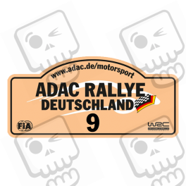 AUTOCOLLANT RALLY FIA WRC ALEMANIA 2016