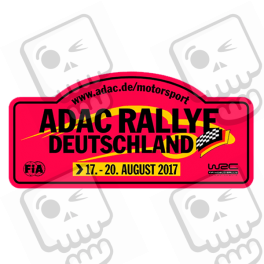 AUFKLEBER RALLY FIA WRC ALEMANIA 2017