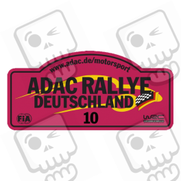 AUTOCOLLANT RALLY FIA WRC ALEMANIA 2017